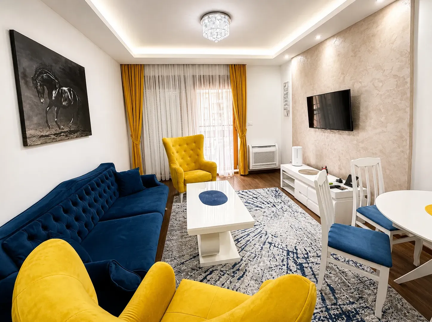 Rent, two bedroom apartment, 75m², Master Kvart, Podgorica