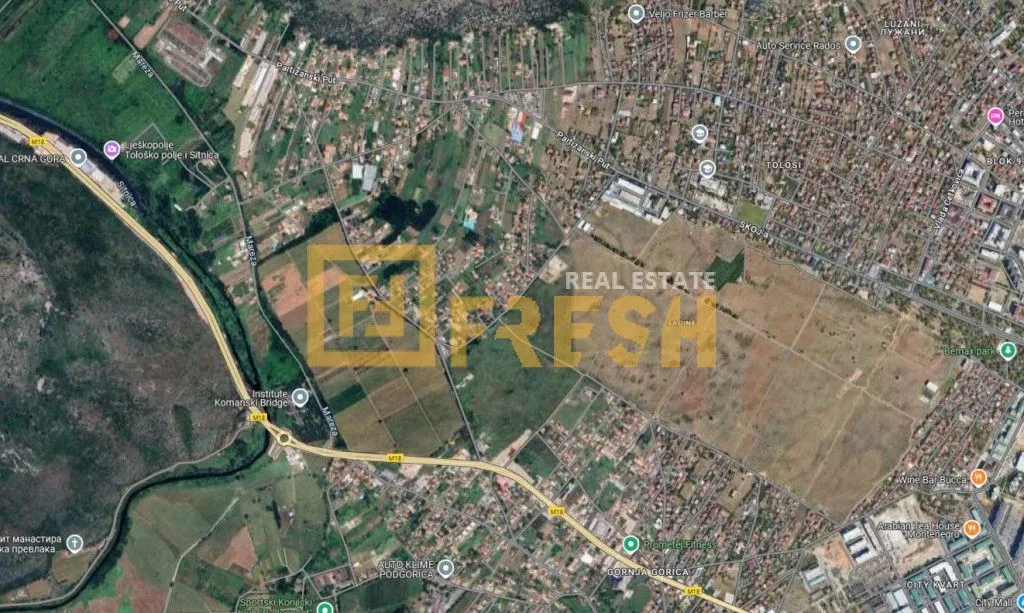 Prodaja, plac, 9187m², Tološi, Podgorica