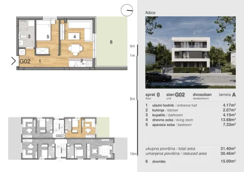 Prodaja, jednosoban stan, 30m², Adice, Novi Sad Sve Podlokacije - image 6