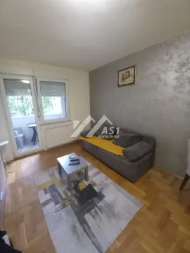 Dnevna soba sa kaučem, stočićem i izlazom na terasu. - image 3
