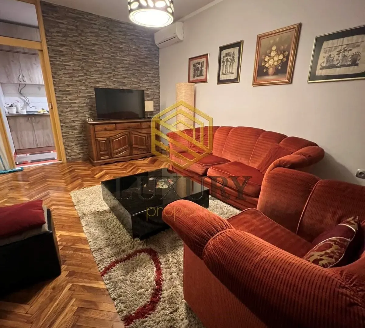 Rent, two bedroom apartment, 60m², Blok 6, Podgorica