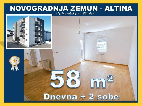 Prodaja, dvosoban stan, 58m², Altina, Beograd - image 1