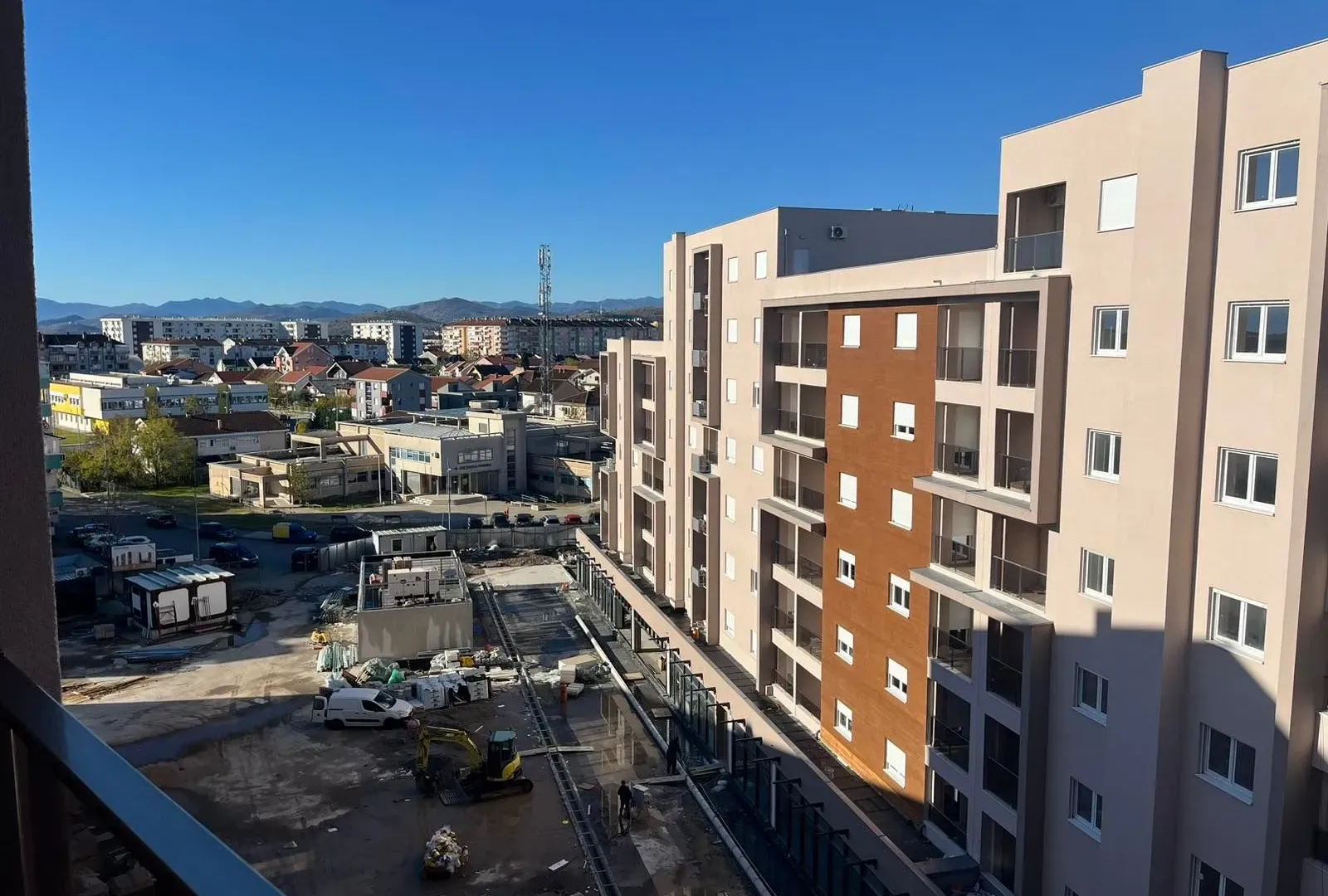 Rent, one bedroom apartment, 46m², Stari Aerodrom, Podgorica