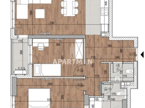 Prodaja, trosoban stan, 67m², Tošin bunar, Novi Beograd Sve Podlokacije - image 4