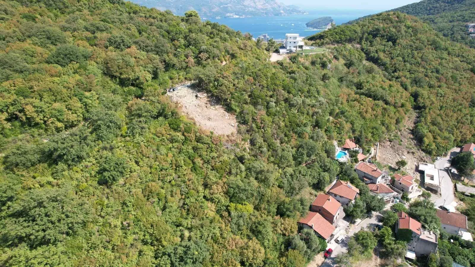 Prodaja, plac, 1000m², Prijevor, Budva