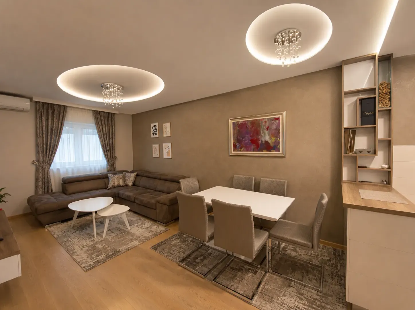 Izdavanje, jednosoban stan, 47m², City Kvart, Podgorica