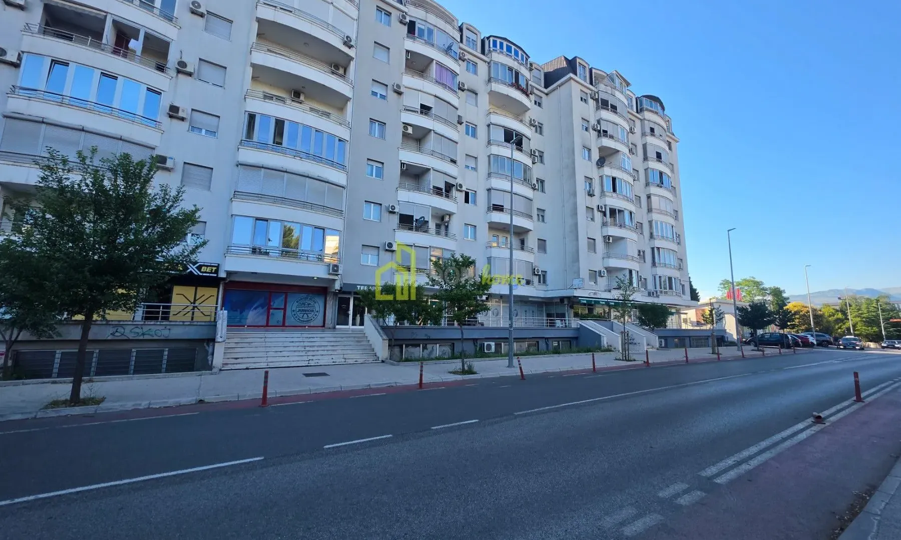 Rent, one bedroom apartment, 33m², Pobrežje, Podgorica