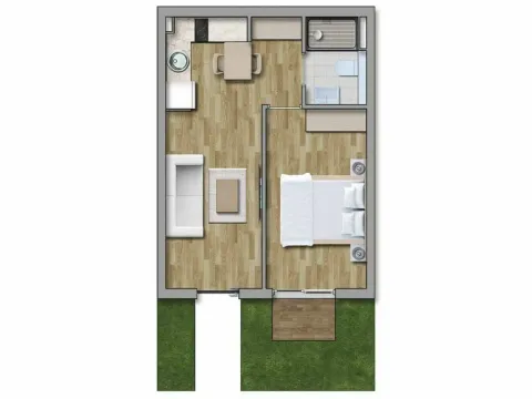 Prodaja, stan, 26m², Kavač, Kotor - image 8