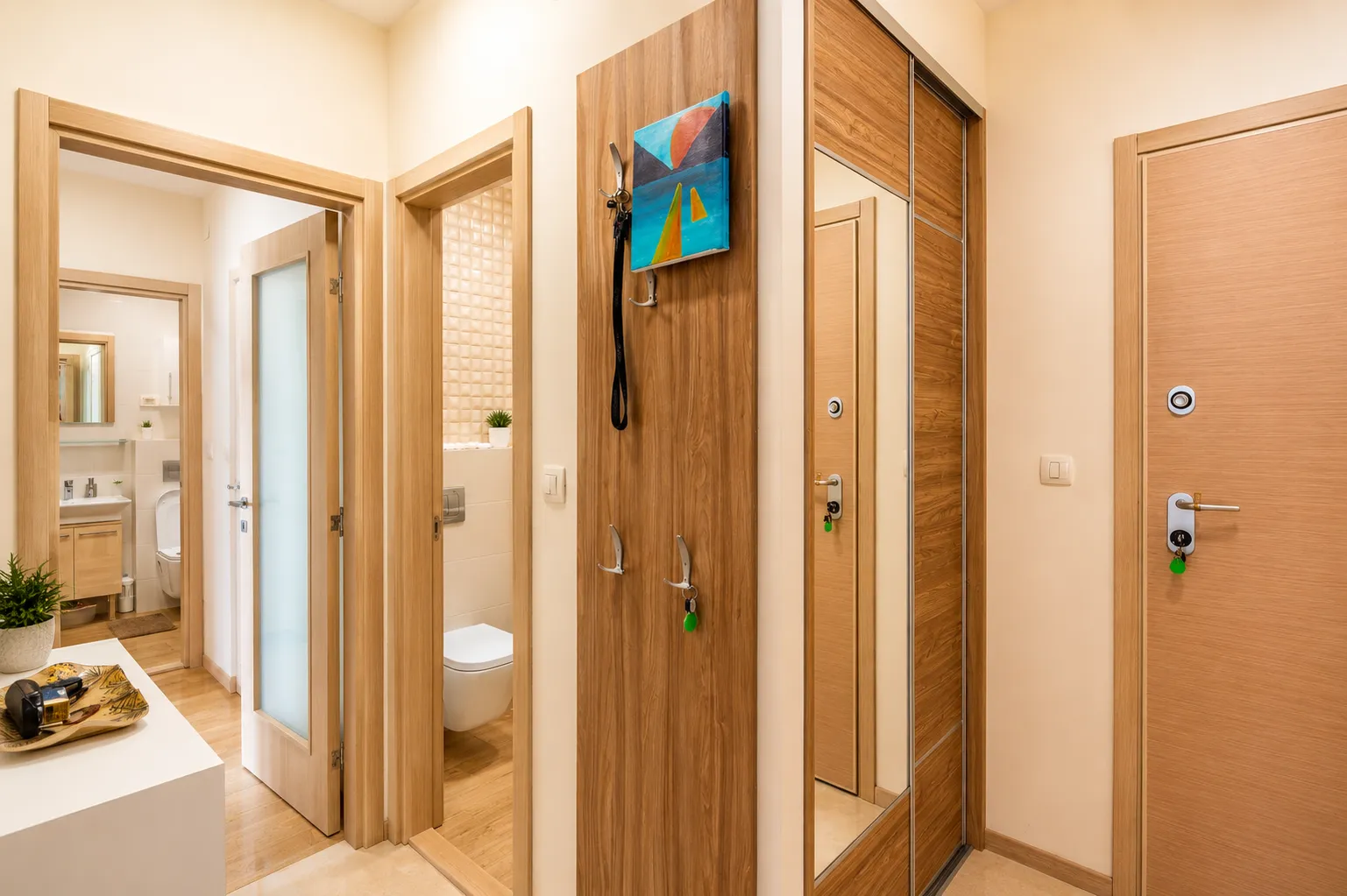 Rent, two bedroom apartment, 72m², City Kvart, Podgorica