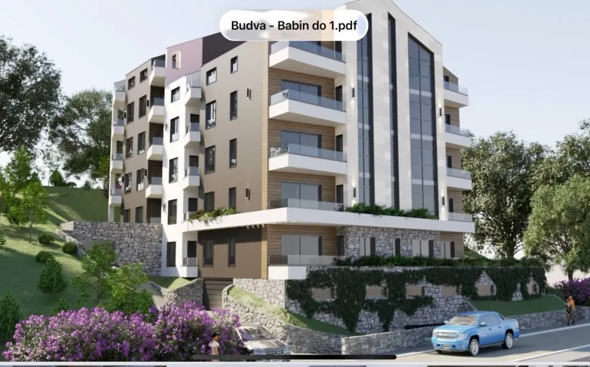 Prodaja, jednosoban stan, 55m², Babin Do, Budva