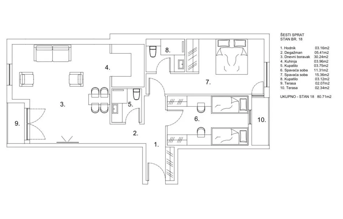 Prodaja, stan, 81m², Zira, Zvezdara Sve Podlokacije