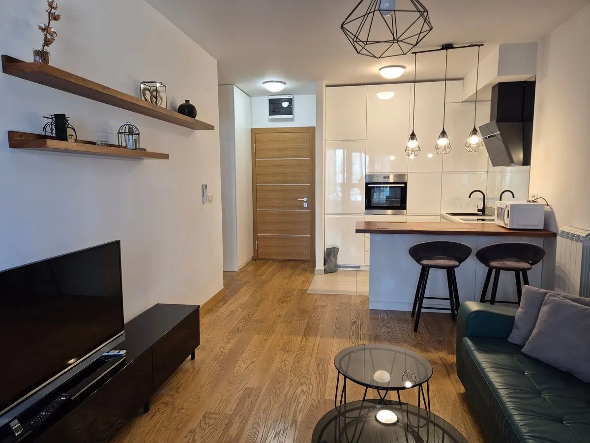 Rent, two bedroom apartment, 48m², Novi Beograd Blok 65, Novi Beograd Sve Podlokacije