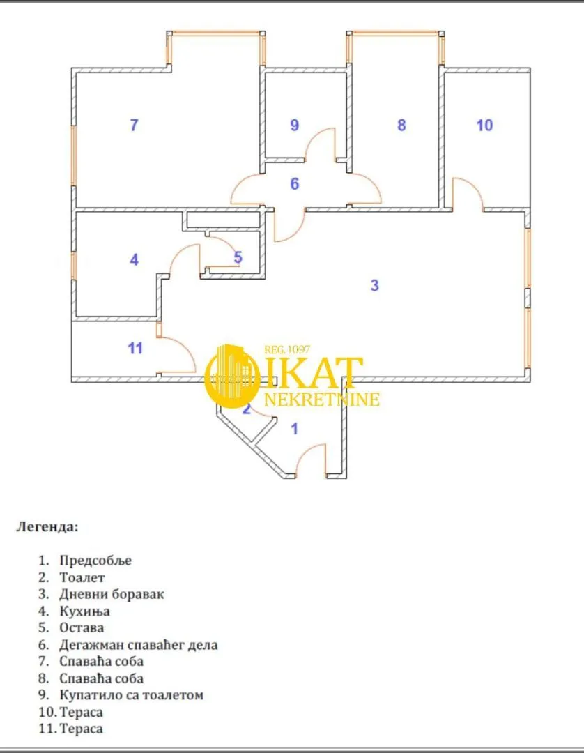 Prodaja, trosoban stan, 85m², Novi Beograd Sve Podlokacije, Beograd