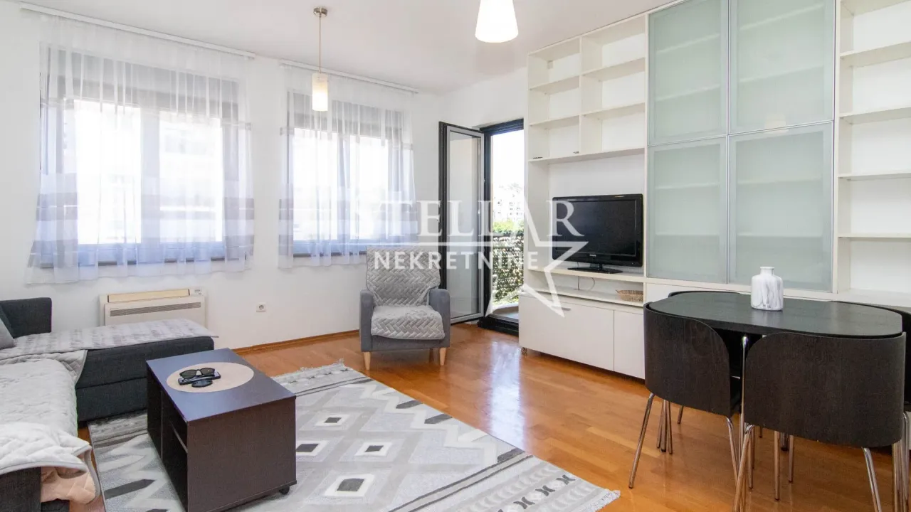 Rent, one bedroom apartment, 42m², Blok 9, Podgorica