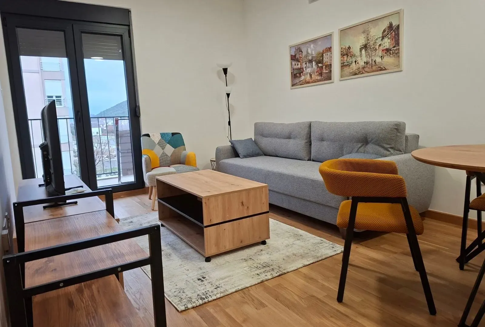 Rent, one bedroom apartment, 40m², Tološi, Podgorica