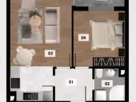 Prodaja, jednosoban stan, 47m², Ilino, Bar - image 4