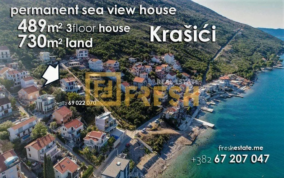 Prodaja, kuća, 489m², Tivat, Crna Gora