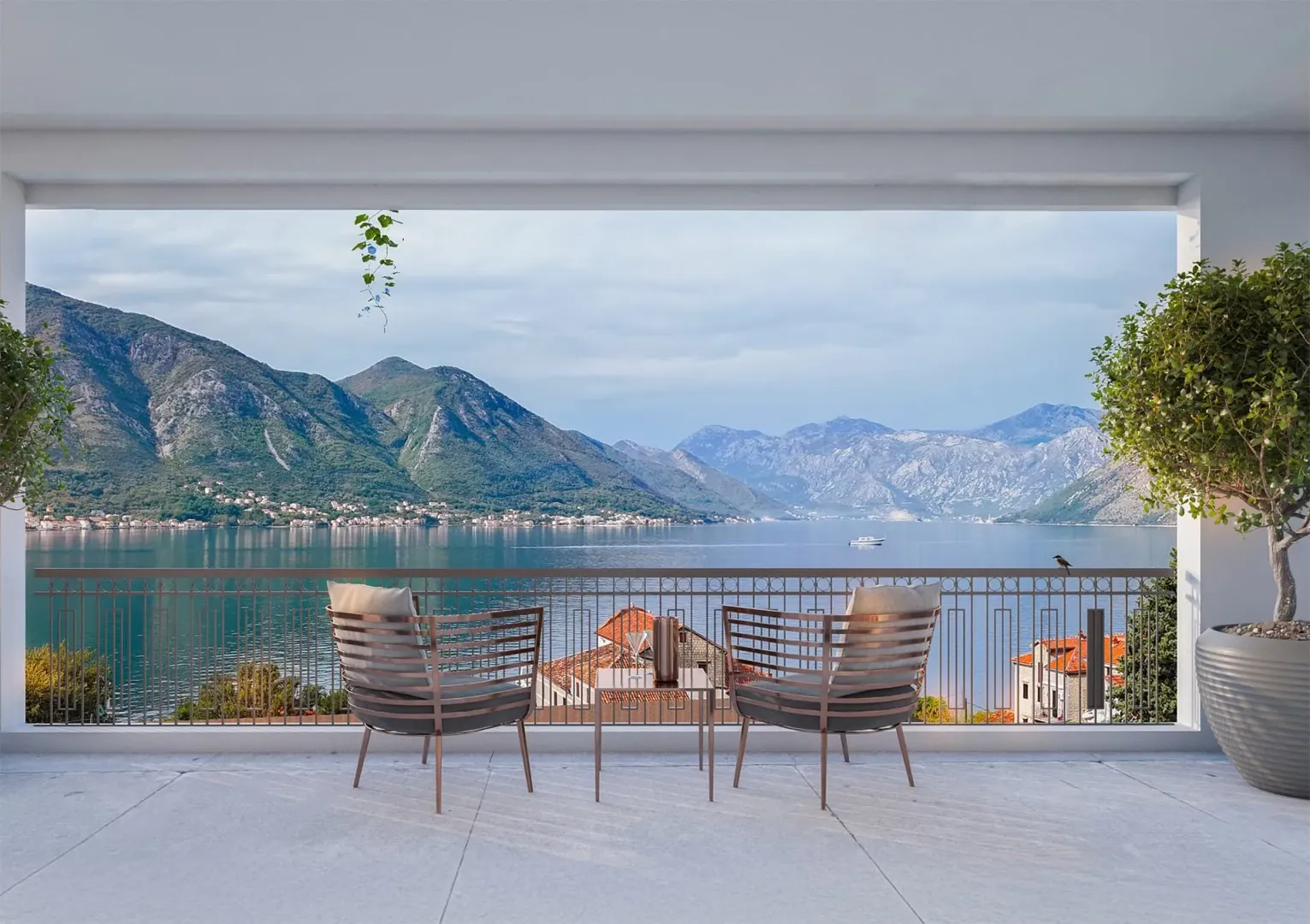 Prodaja, dvosoban stan, 74m², Dobrota, Kotor