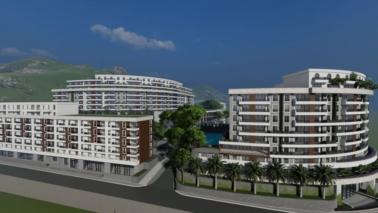 Prodaja, jednosoban stan, 58m², Bečići, Budva