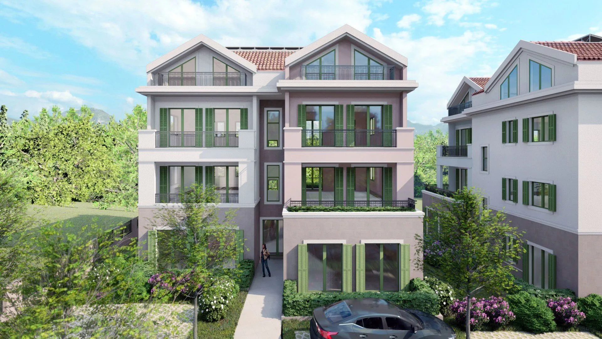 Prodaja, jednosoban stan, 44m², Tivat, Crna Gora