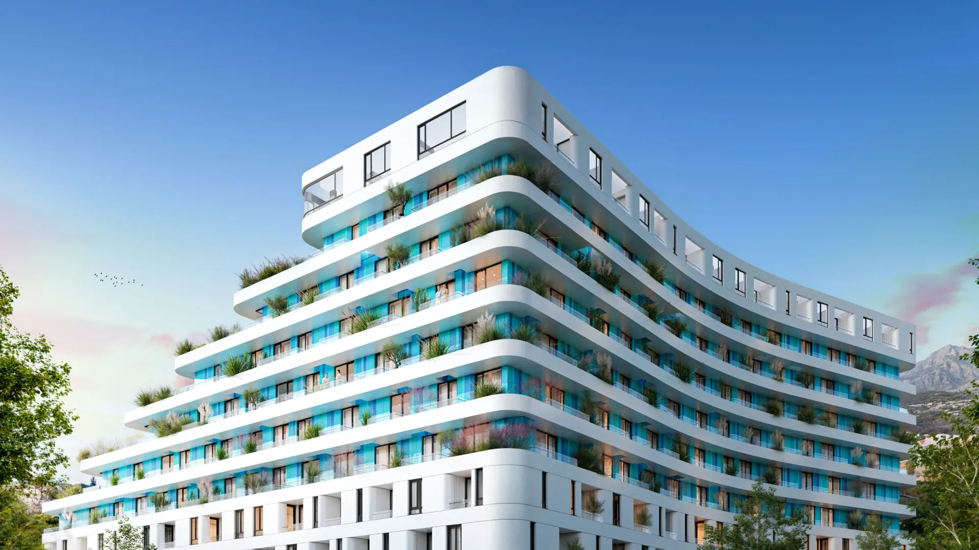 Sale, two bedroom apartment, 66m², Ilino, Bar