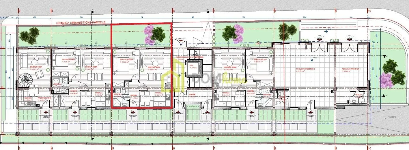 Sale, one bedroom apartment, 47m², Momišići, Podgorica