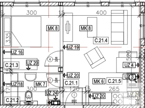 Prodaja, jednosoban stan, 35m², Novi Banovci, Stara Pazova - image 4