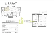 Prodaja, jednosoban stan, 45m², Tološi, Podgorica - image 4