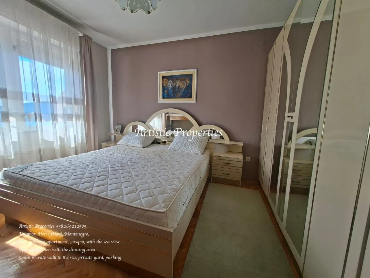 Izdavanje, jednosoban stan, 70m², Kumbor, Herceg Novi