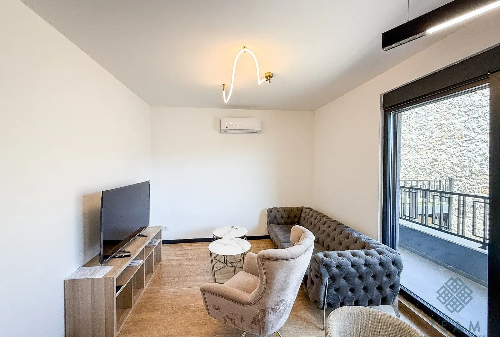 Rent, two bedroom apartment, 58m², Gorica C, Podgorica
