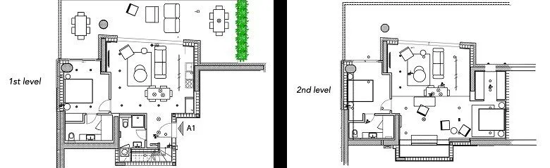 Sale, two bedroom apartment, 154m², Centar, Budva
