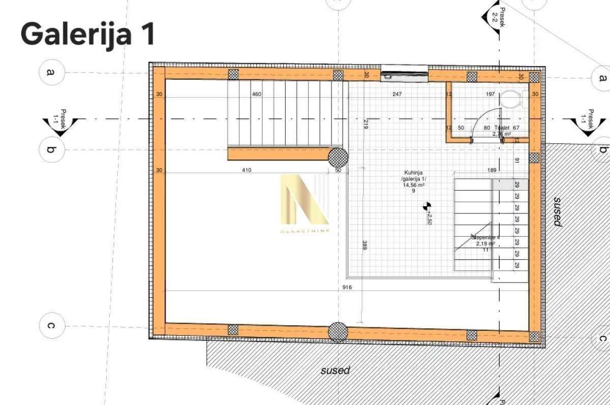 Rent, office space, 247m², Sremska Kamenica, Petrovaradin