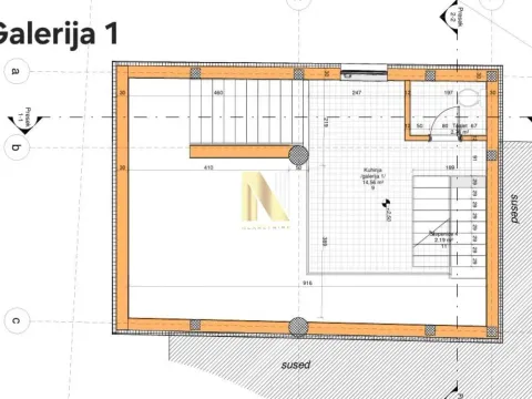 Rent, office space, 247m², Sremska Kamenica, Petrovaradin - image 14