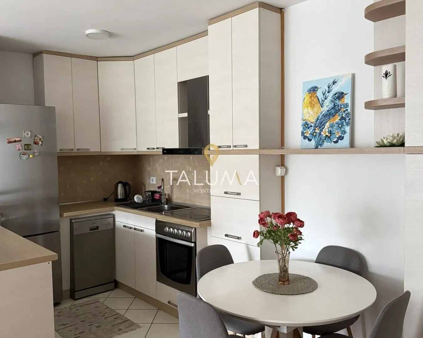Rent, two bedroom apartment, 56m², City Kvart, Podgorica