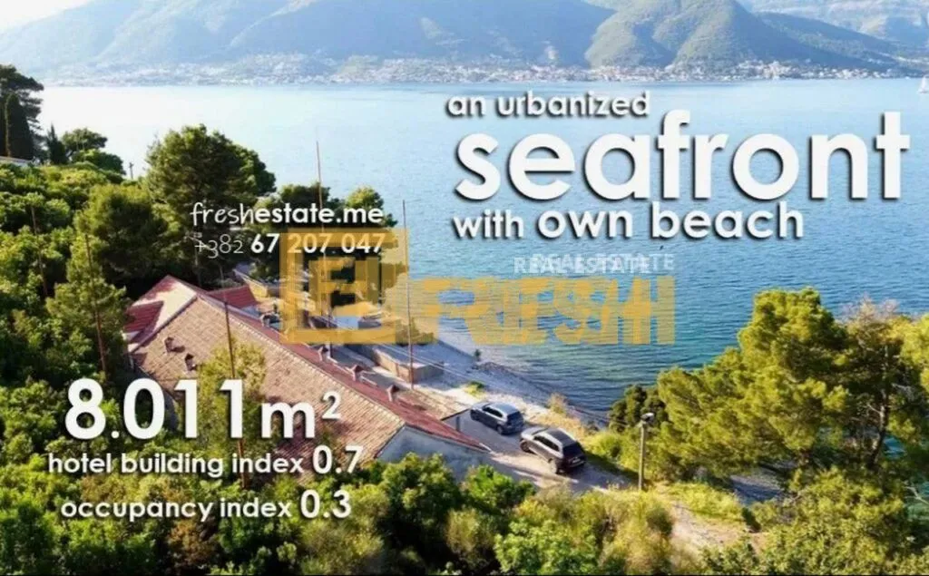 Prodaja, plac, 37592m², Tivat, Crna Gora