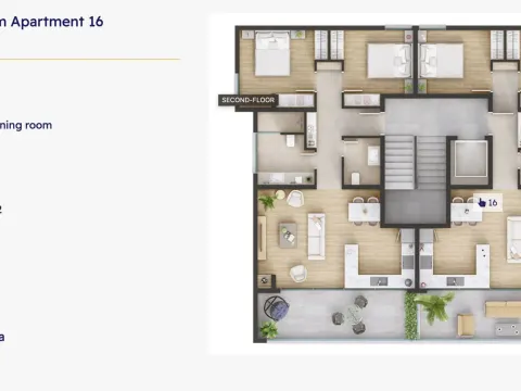 Prodaja, stan, 76m², Ulcinj, Crna Gora - image 8