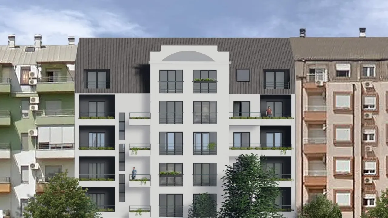 Sale, one bedroom apartment, 43m², Central Point, Podgorica