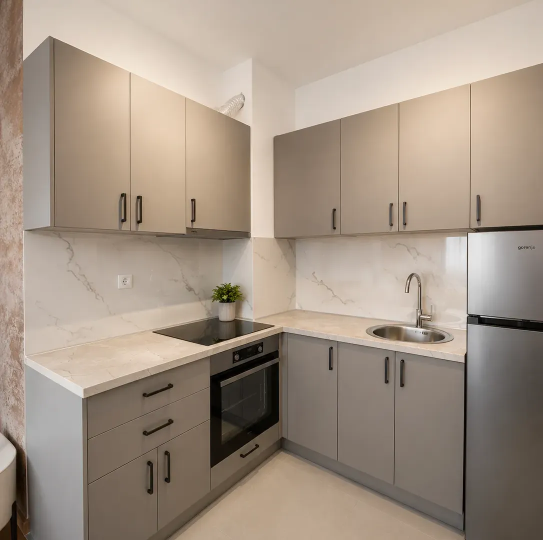 Rent, one bedroom apartment, 48m², Zabjelo, Podgorica