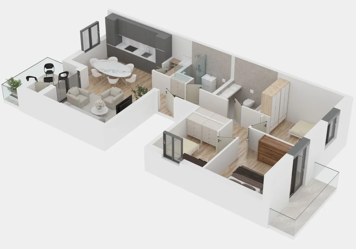 Prodaja, četvorosoban stan, 93m², Adice, Novi Sad Sve Podlokacije