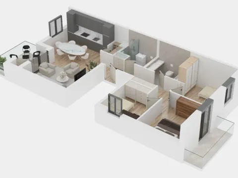 Prodaja, četvorosoban stan, 93m², Adice, Novi Sad Sve Podlokacije