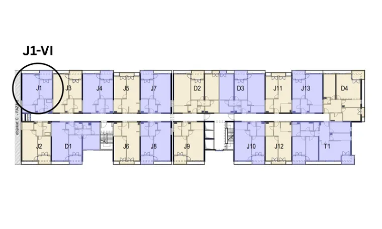 Prodaja, jednosoban stan, 49m², Central Point, Podgorica