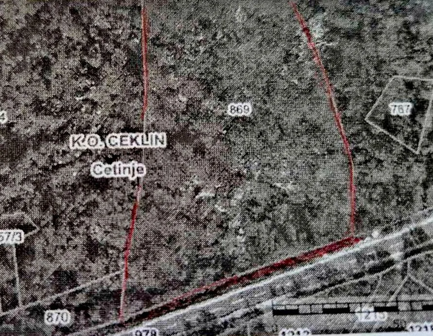 Prodaja, plac, 13519m², Ulići, Cetinje