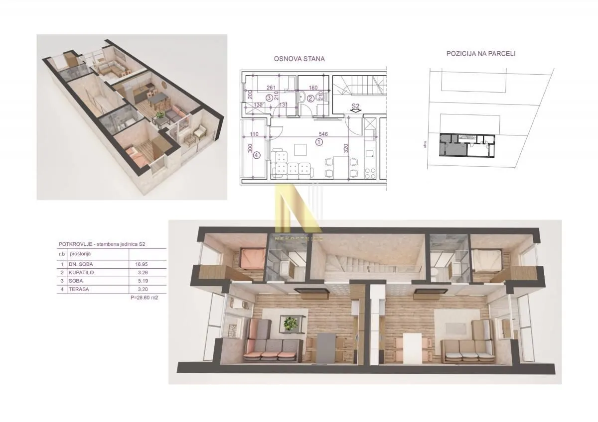 Prodaja, jednosoban stan, 29m², Vidovdansko naselje, Novi Sad Sve Podlokacije