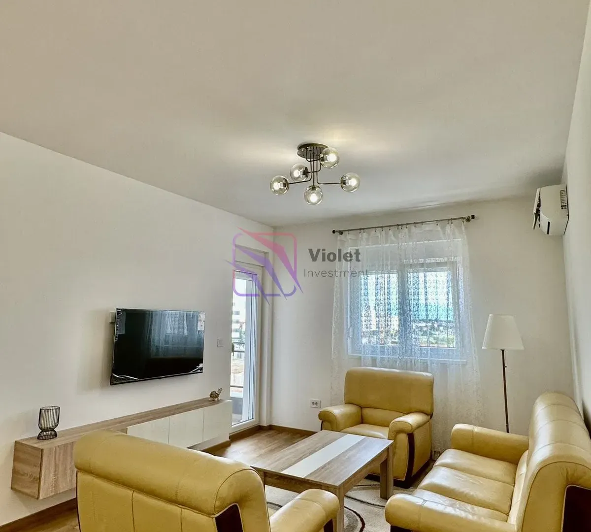 Rent, one bedroom apartment, 47m², Stari Aerodrom, Podgorica