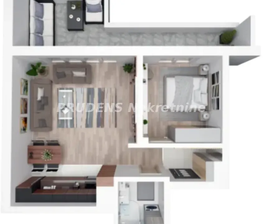 Prodaja, dvosoban stan, 59m², Pančevo, Srbija
