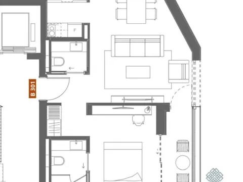 Prodaja, garsonjera, 47m², Seljanovo, Tivat - image 7