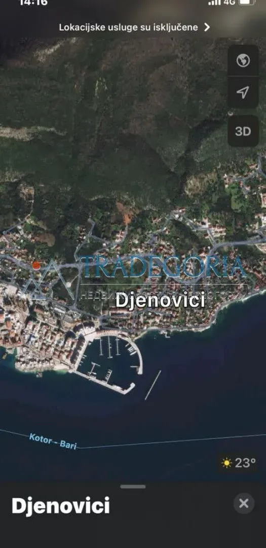 Prodaja, dvosoban stan, 105m², Đenovići, Herceg Novi