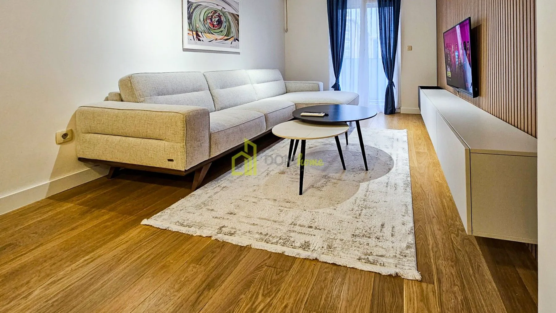 Rent, one bedroom apartment, 43m², City Kvart, Podgorica