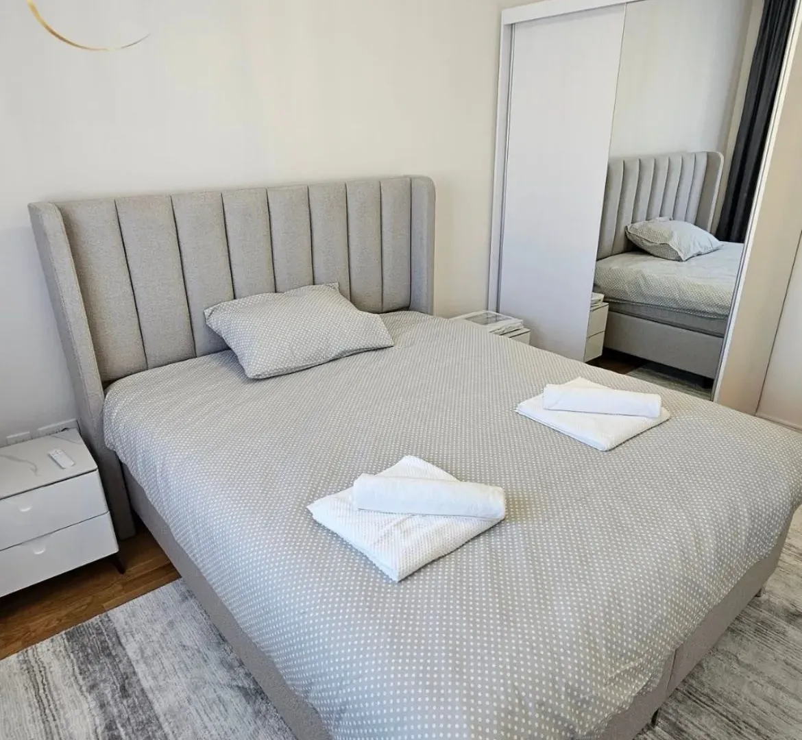 Rent, two bedroom apartment, 58m², Pobrežje, Podgorica