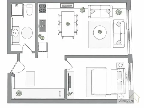 Prodaja, dvosoban stan, 38m², Zvezdara Sve Podlokacije, Beograd - image 7